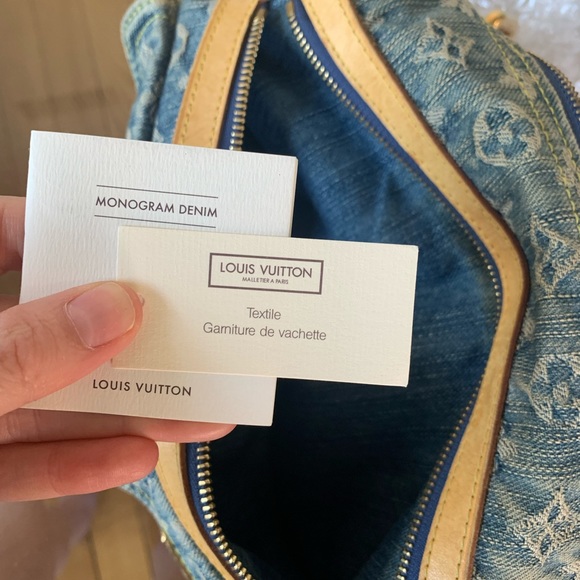 Authentic Louis Vuitton Denim Baggy PM shoulder bag - Picture 13 of 14